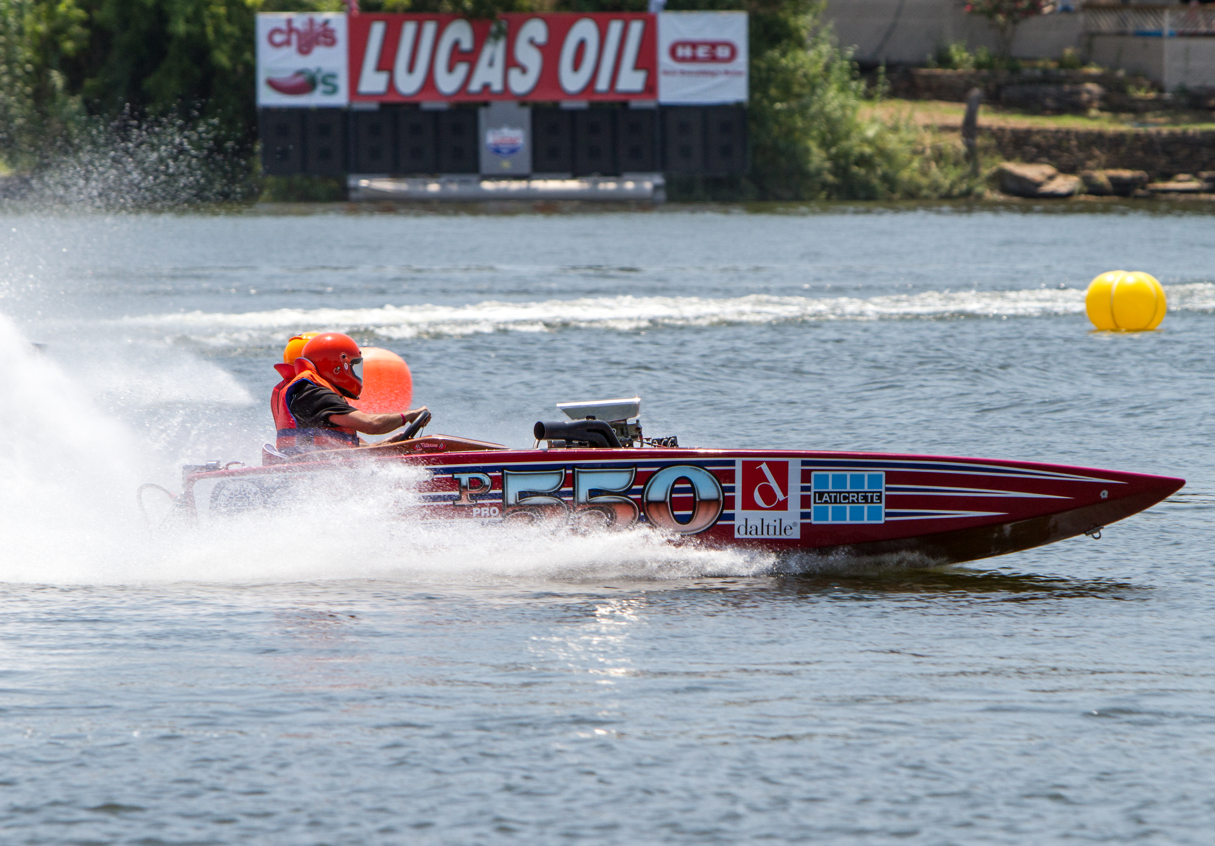 Aug. 10, 2012: IHBA Lucas Oil Drag Boat Racing Marble Falls: Day 1 Test and Tune