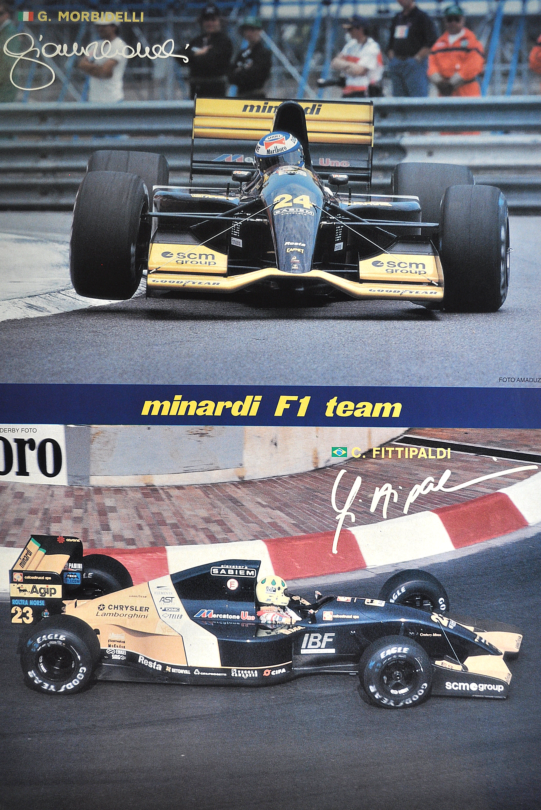 minardi team poster