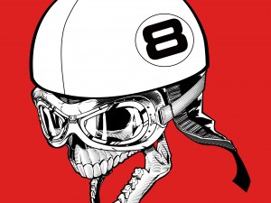 priv8teer skull logo