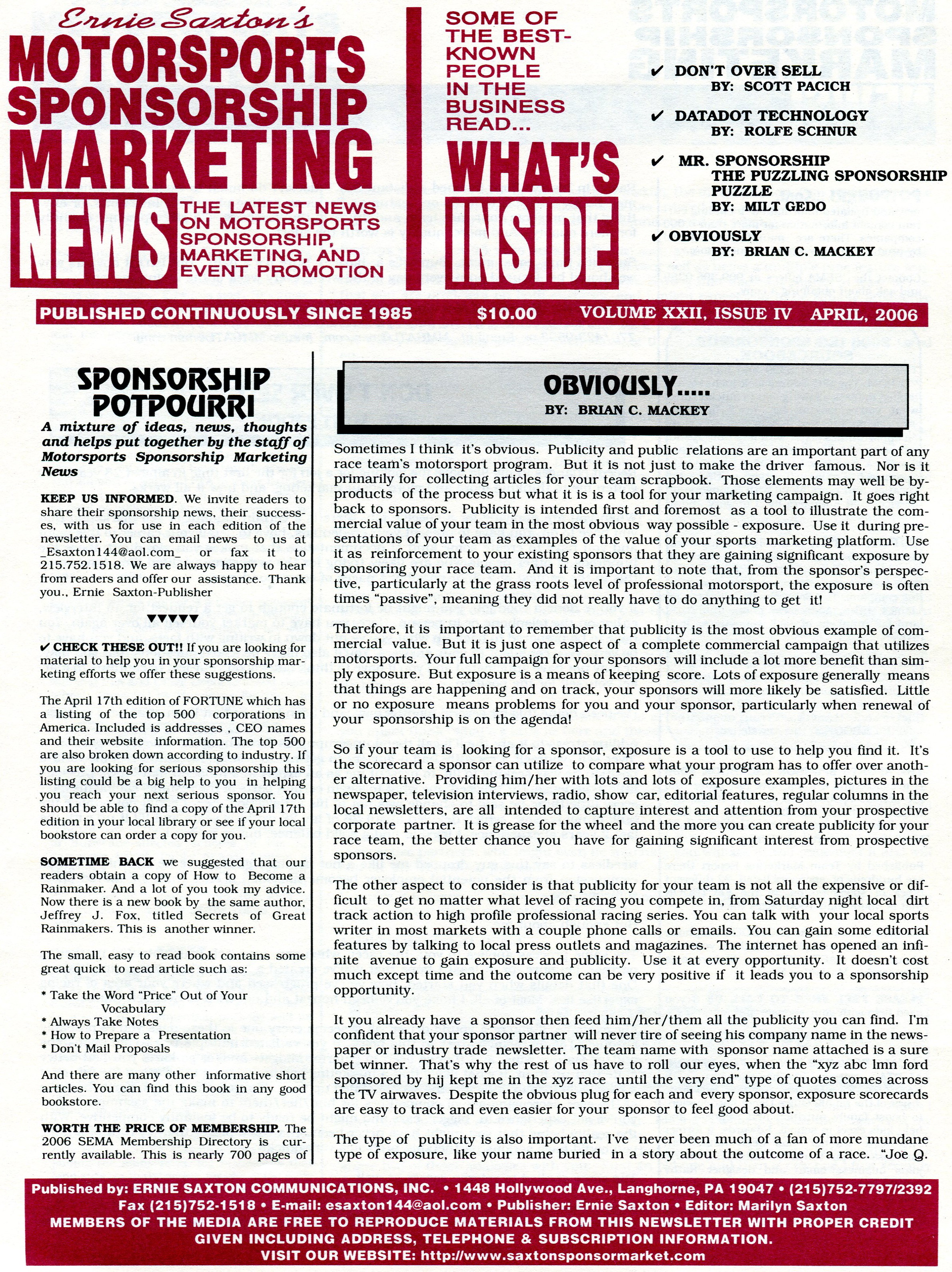 "Obviously" page 1